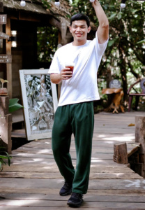 Aod-Wayu-เสื้อยืดขาว Aod-Wayu-เสื้อยืดขาว