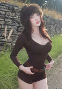 Winnie-ชุดจั้มน้ำตาล